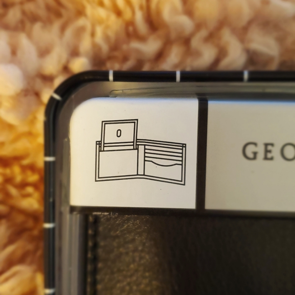 New men's wallet. Great gift or keep for yourself.